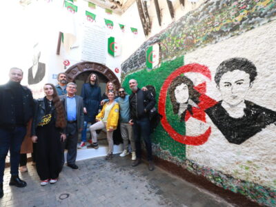 صور توثّق جولات وفود المهرجان داخل قصبة الجزائر، في إطار البرنامج الثقافي المرافق للمهرجان.