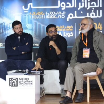 درس في السينما « حوار بين إبداعَين » بحضور رابح سليماني ووليد عيدودوتقديم منتصر أوبترون.